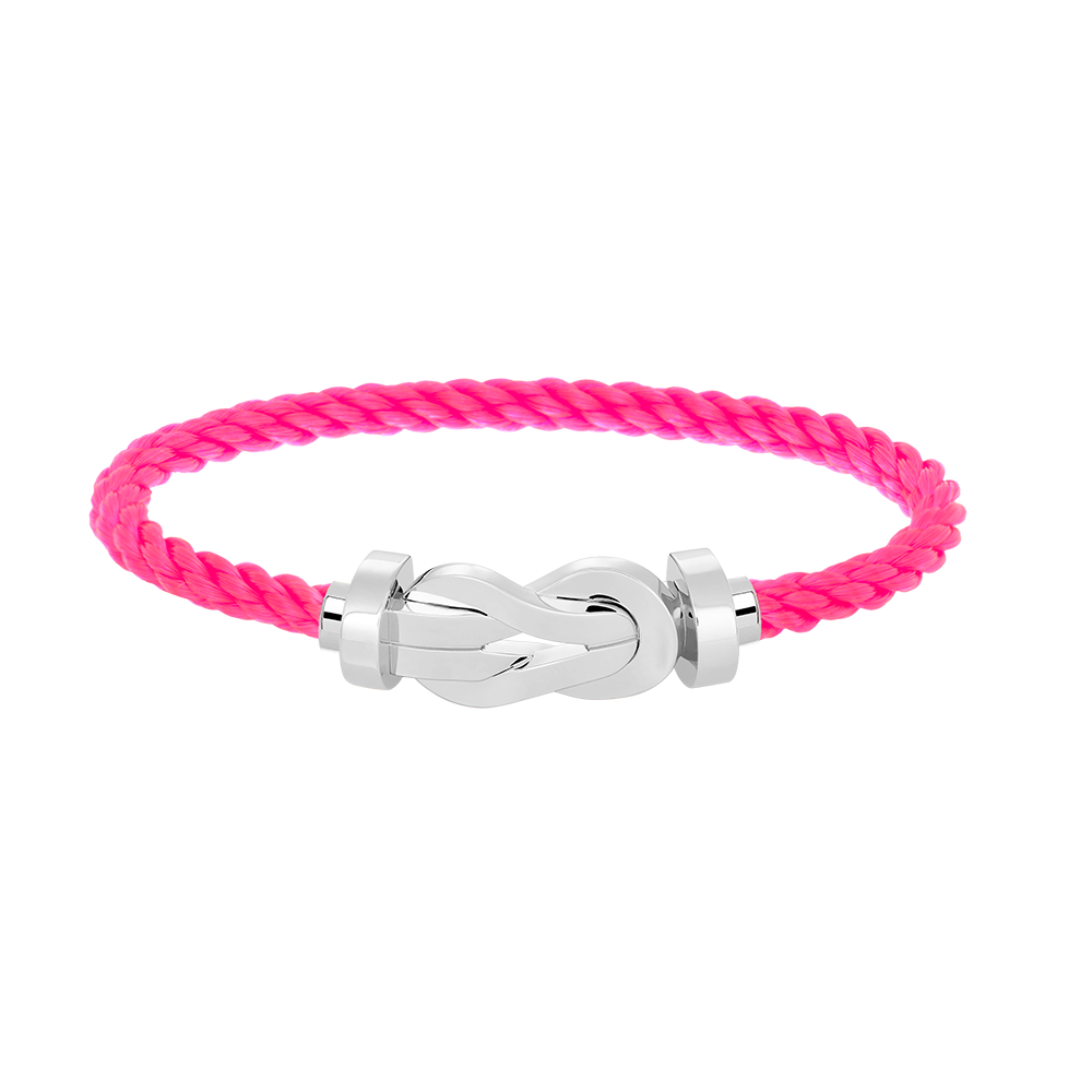 ¡®Loco¡¯CHANCE LARGE 8 FIGURE BUCKLE NO DIAMOND BRACELET SILVER