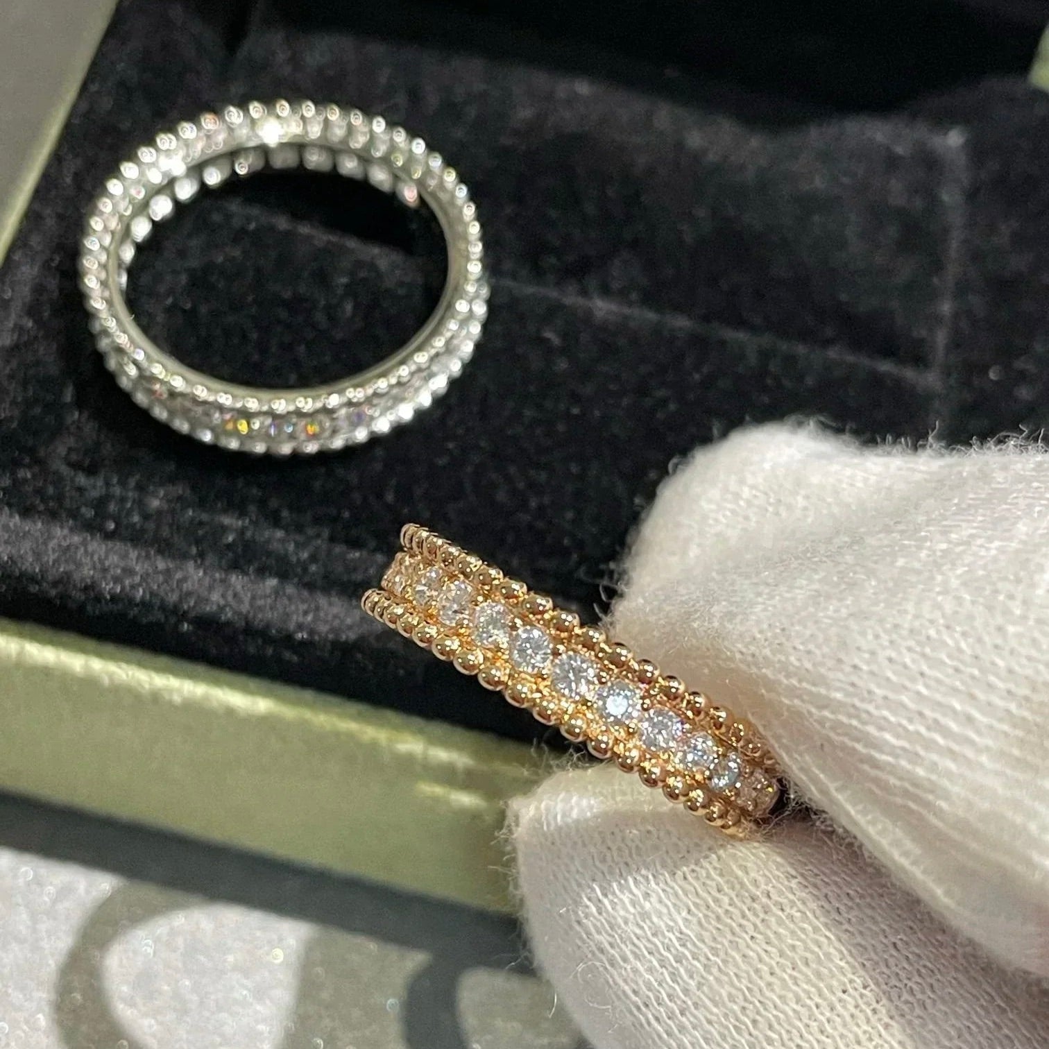 ¡®Loco¡¯PERLEE DIAMOND SILVER RING