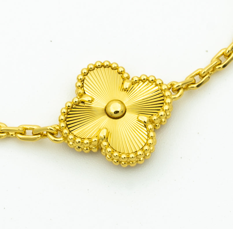 [Loco]New  CLOVER 5 MOTIF LASER BRACELET COLLECTION