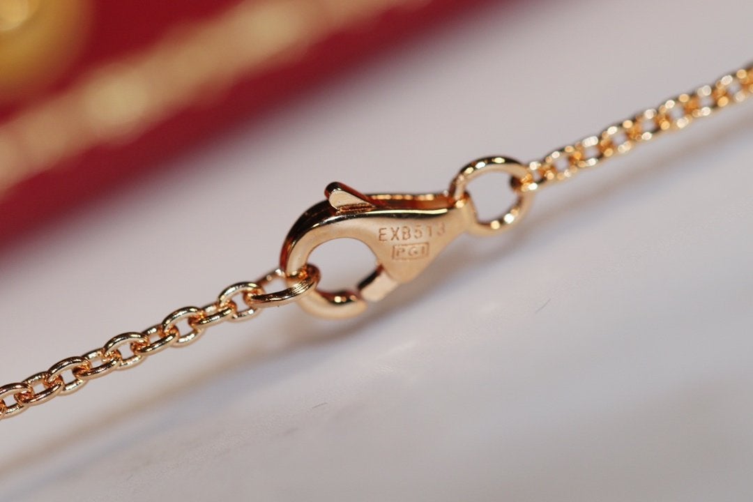 ¡®Loco¡¯LOVE NECKLACE PINK GOLD AND SILVER