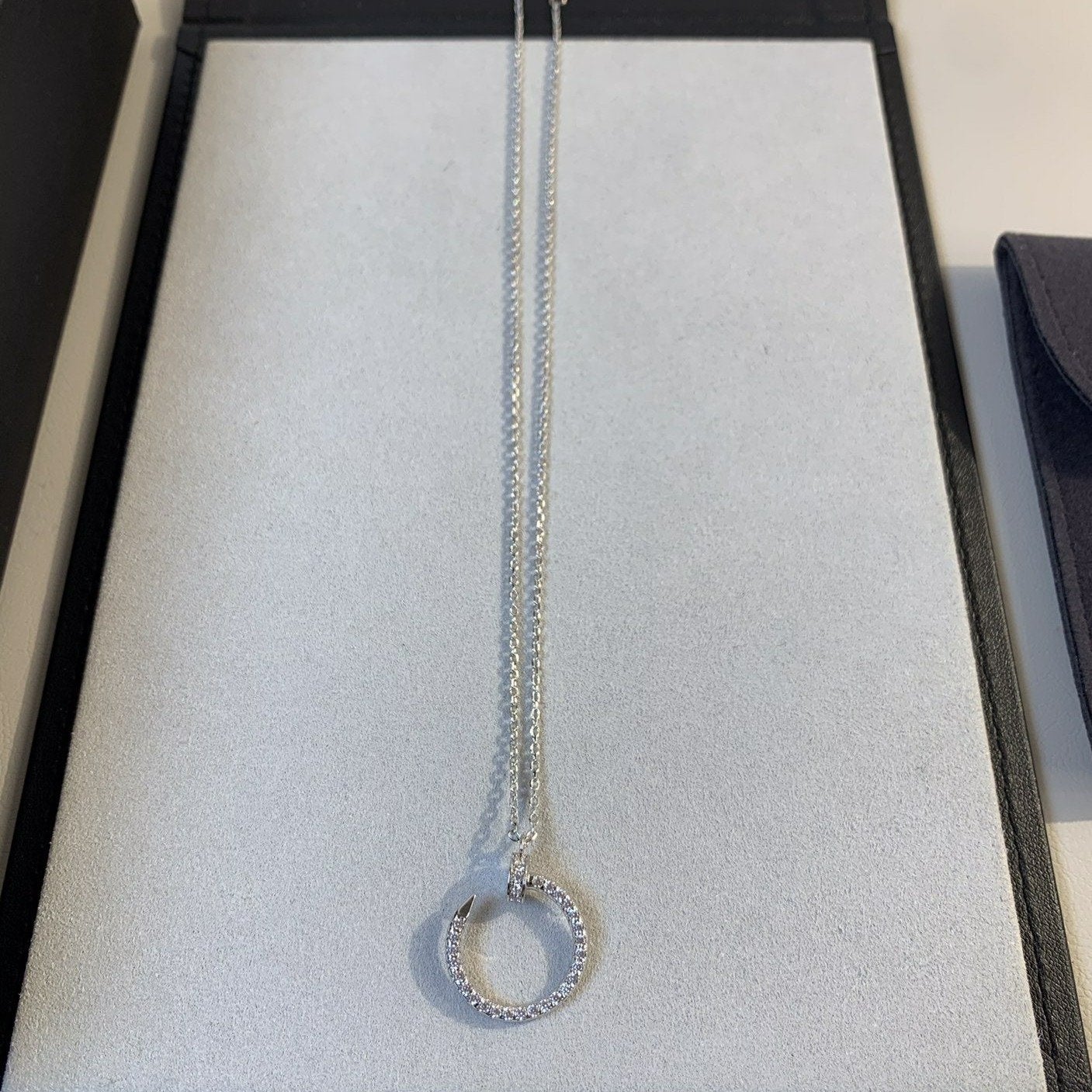 ¡®Loco¡¯JUSTE NECKLACE SILVER DIAMONDS