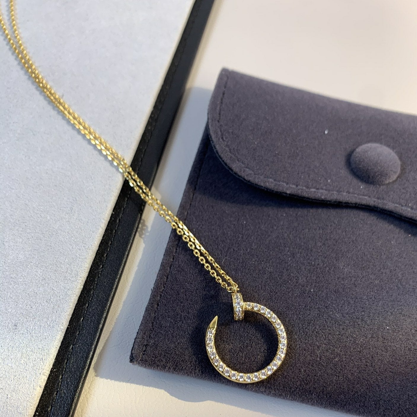 ¡®Loco¡¯JUSTE NECKLACE GOLD DIAMONDS