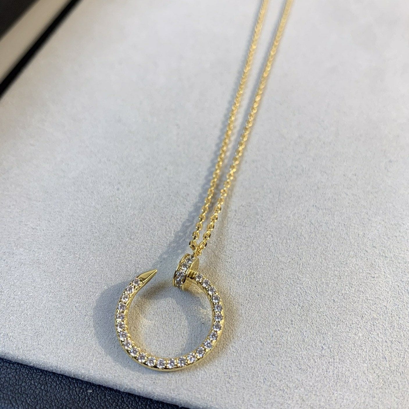 ¡®Loco¡¯JUSTE NECKLACE GOLD DIAMONDS