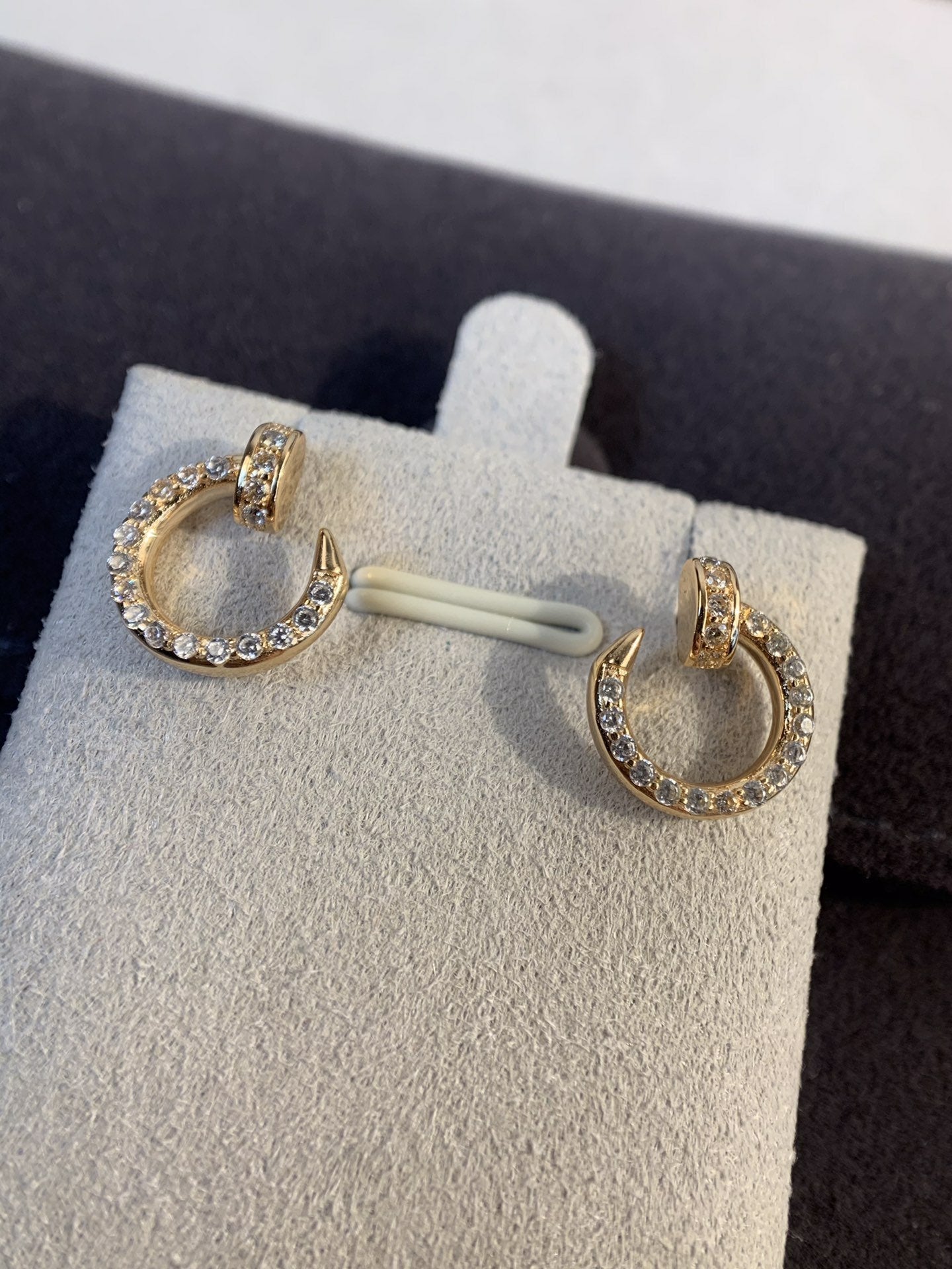 ¡®Loco¡¯JUSTE EARRINGS GOLD DIAMONDS