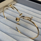 ¡®Loco¡¯JUSTE EARRINGS GOLD DIAMONDS 1.8MM