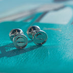 ¡®Loco¡¯LOVE EARRINGS SILVER 10MM