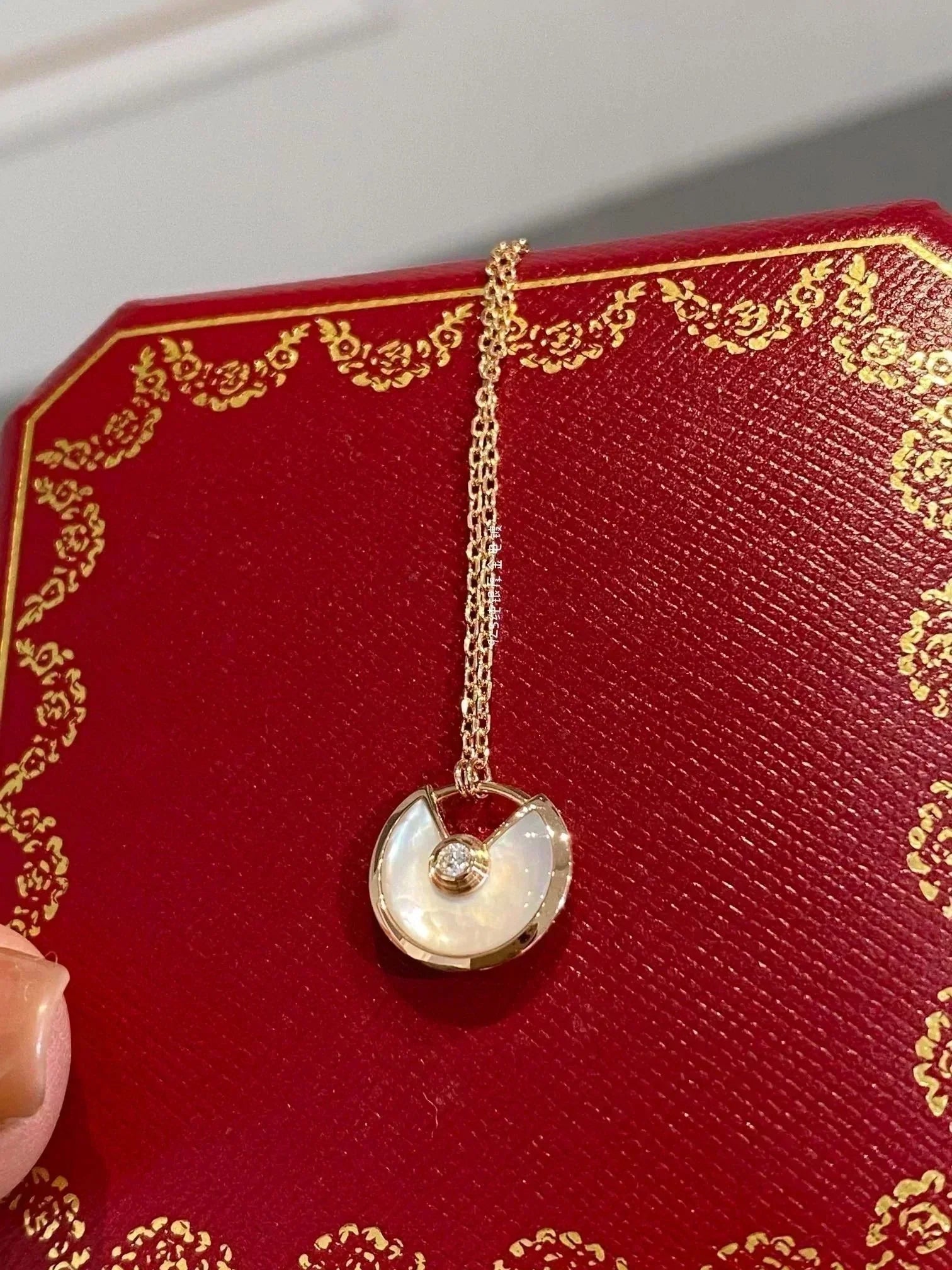 ¡®Loco¡¯AMULETTE ROSE GOLD MOP NECKLACE