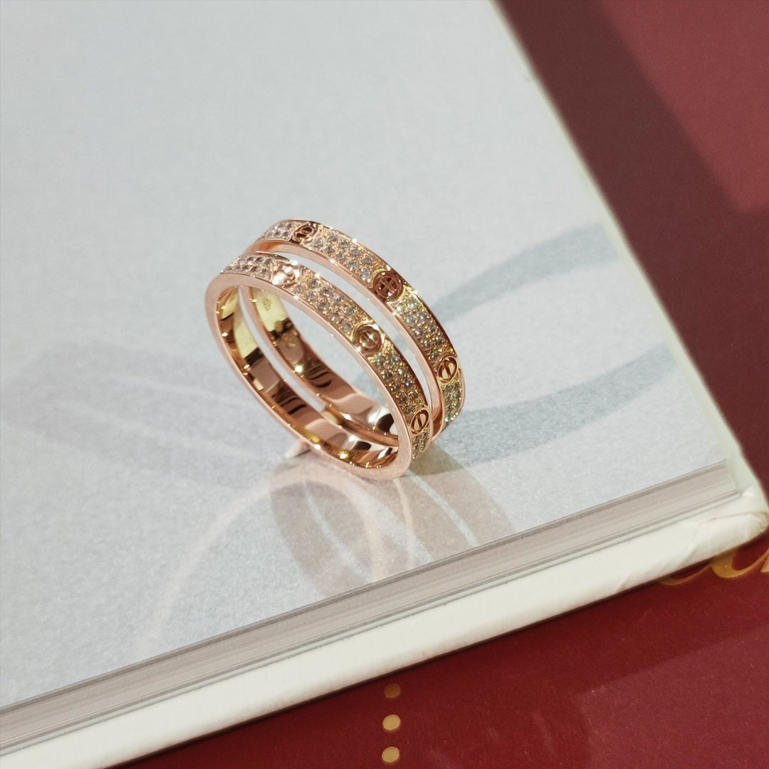 ¡®Loco¡¯LOVE RING 2.65MM DIAMOND
