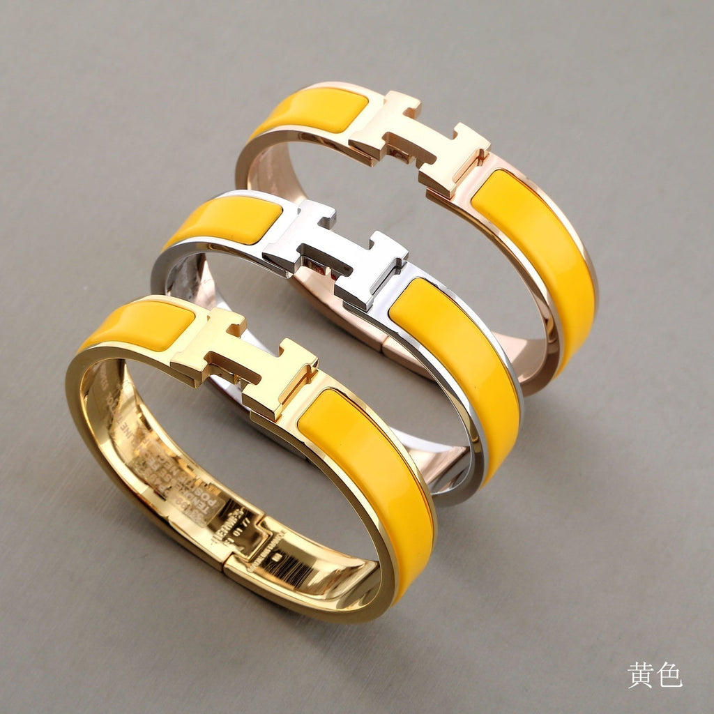 ¡®Loco¡¯H YELLOW BRACELET