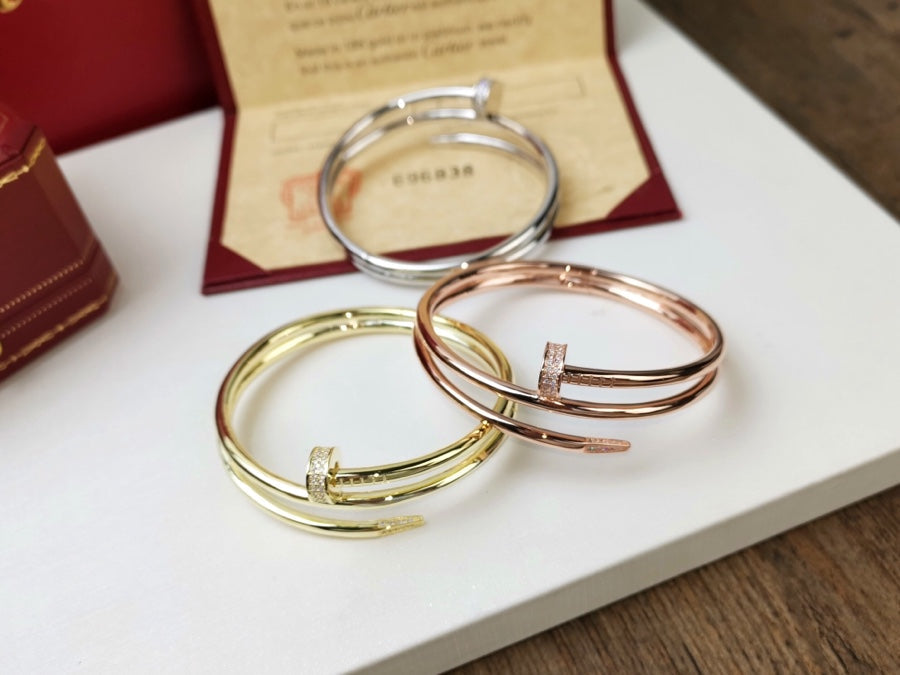 ¡®Loco¡¯JUSTE BRACELET 3.5MM DOUBLE ROW DIAMOND