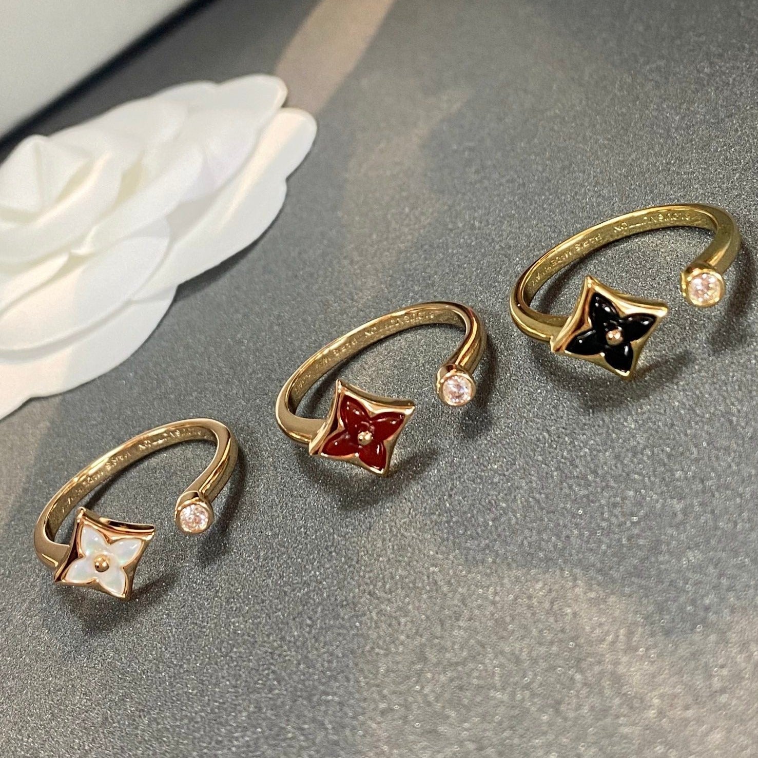 ¡®Loco¡¯STAR 1 DIAMOND OPEN RING