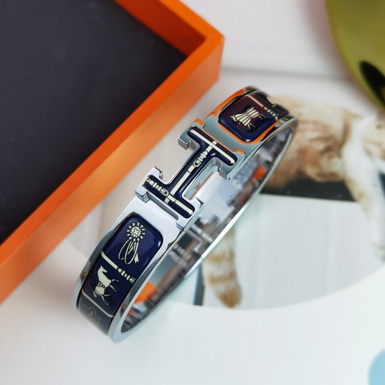 ¡®Loco¡¯H COUVERTURES DARK BLUE BRACELET
