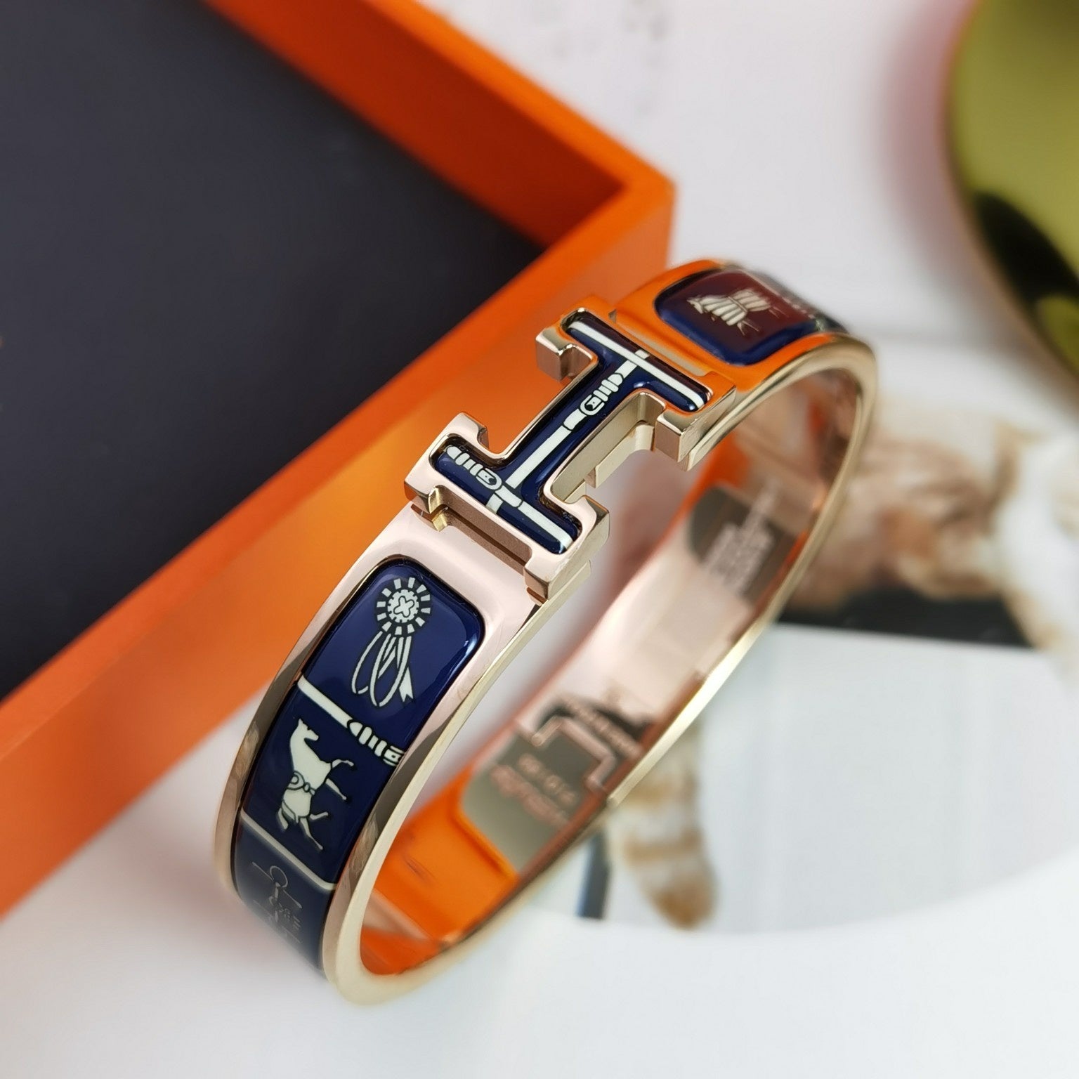 ¡®Loco¡¯H COUVERTURES DARK BLUE BRACELET