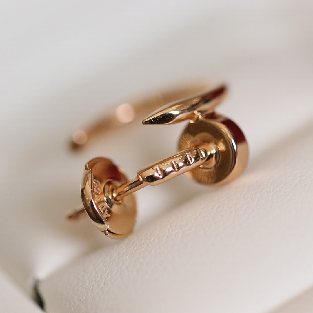 ¡®Loco¡¯JUSTE EARRINGS PINK GOLD