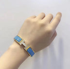 ¡®Loco¡¯H CLOUD BLUE BRACELET GOLD DIAMOND