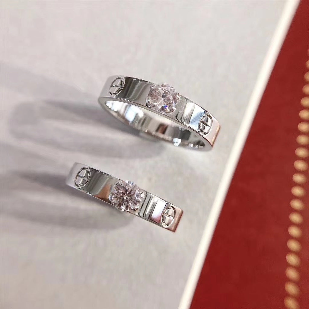 ¡®Loco¡¯LOVE RING 3.6MM 1 BIG DIAMOND