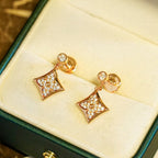 ¡®Loco¡¯STAR DIAMONDS EARRINGS GOLD