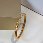 ¡®Loco¡¯PANTHERE GOLD DIAMOND OPEN BRACELET