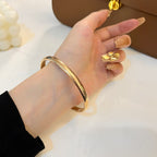 ¡®Loco¡¯PANTHERE GOLD DIAMOND OPEN BRACELET