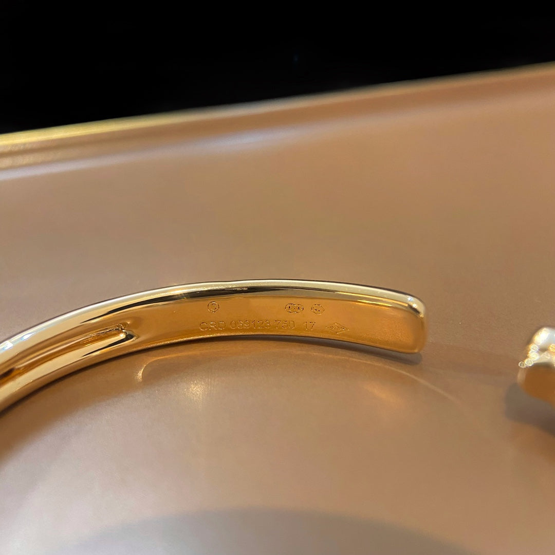 ¡®Loco¡¯PANTHERE GOLD OPEN BRACELET
