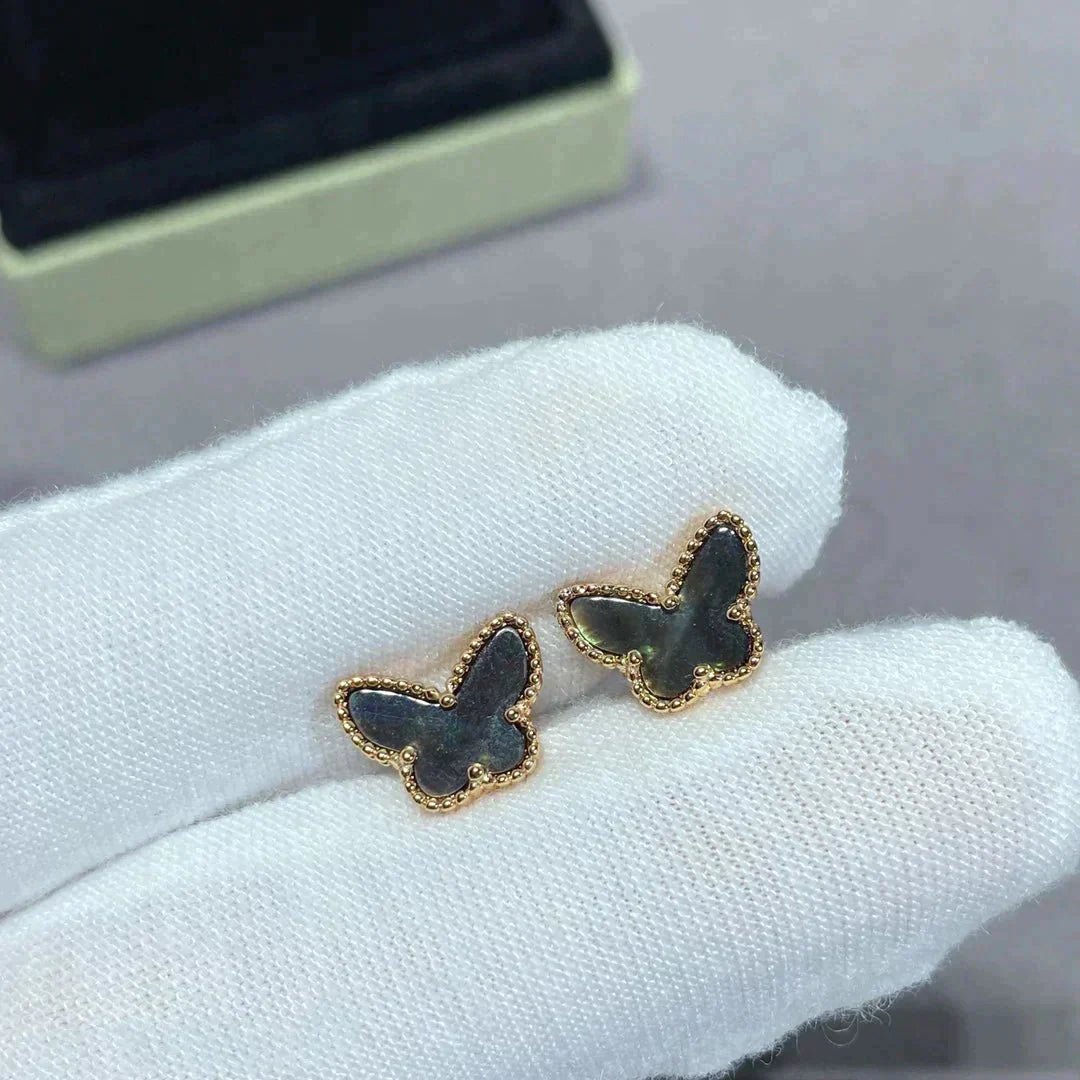 ¡®Loco¡¯BUTTERFLY DARK MOP  EARRINGS