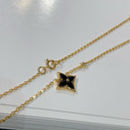 ¡®Loco¡¯STAR BLACK MOP NECKLACE