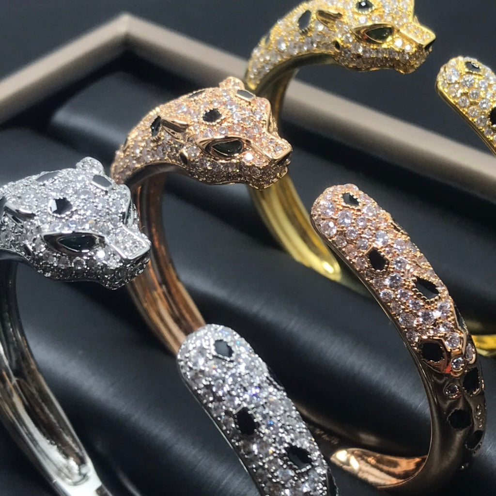 ¡®Loco¡¯PANTHERE BIG BRACELET DIAMONDS