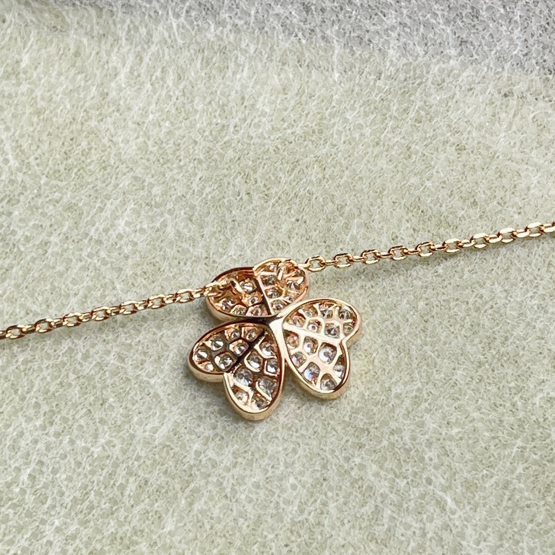 ¡®Loco¡¯FLOWER DIAMOND NECKLACE
