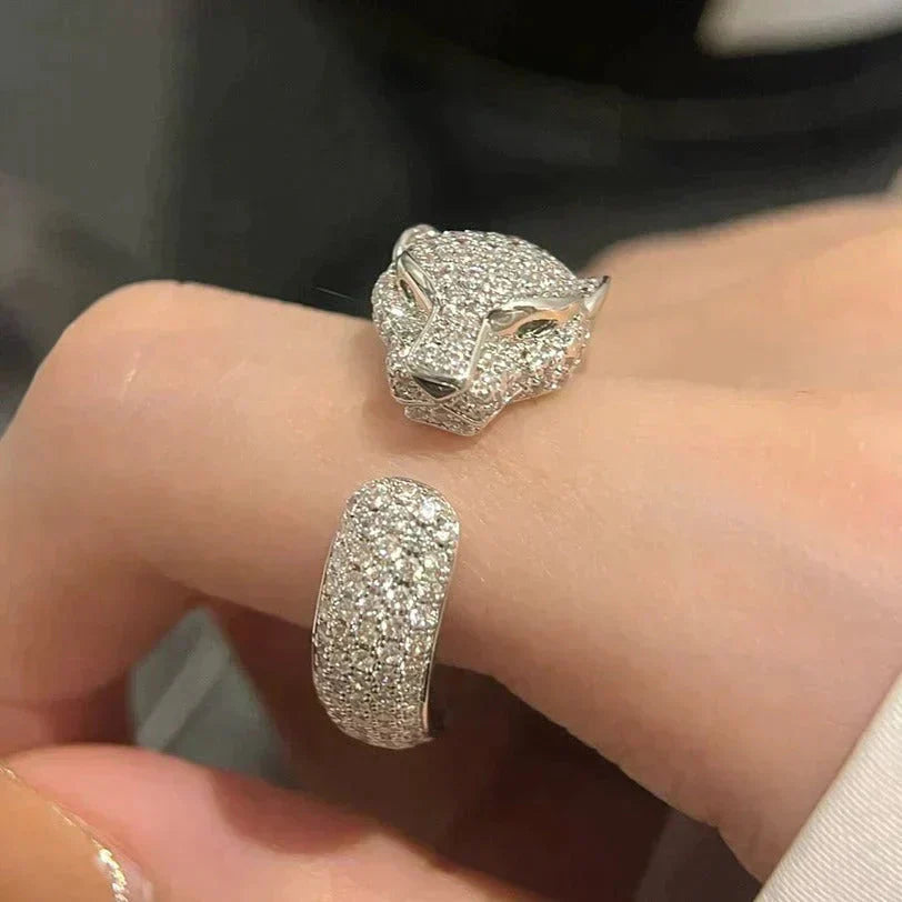 ¡®Loco¡¯PANTHERE 5.5MM ALL DIAMOND RING