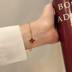 ¡®Loco¡¯COLOR STAR CARNELIAN PINK GOLD DIAMOND BRACELET
