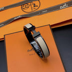 ¡®Loco¡¯H BRACELET 12MM BLACK BEIGE CERAMIC