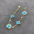 ¡®Loco¡¯STAR AND SUN TURQUOISE 4 MOTIFS 3 DIAMONDS
