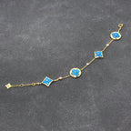 ¡®Loco¡¯STAR AND SUN TURQUOISE 4 MOTIFS 3 DIAMONDS