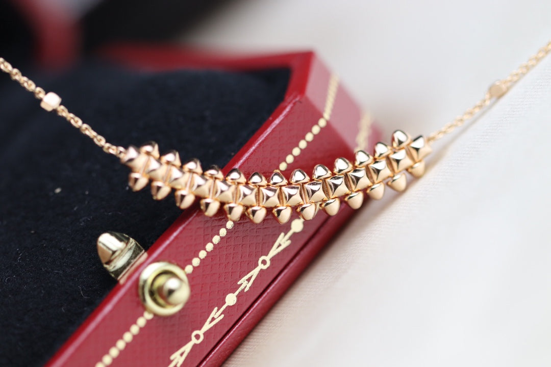 ¡®Loco¡¯CLASH PINK GOLD NECKLACE