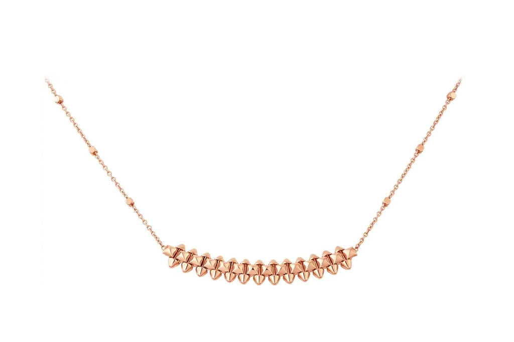 ¡®Loco¡¯CLASH PINK GOLD NECKLACE