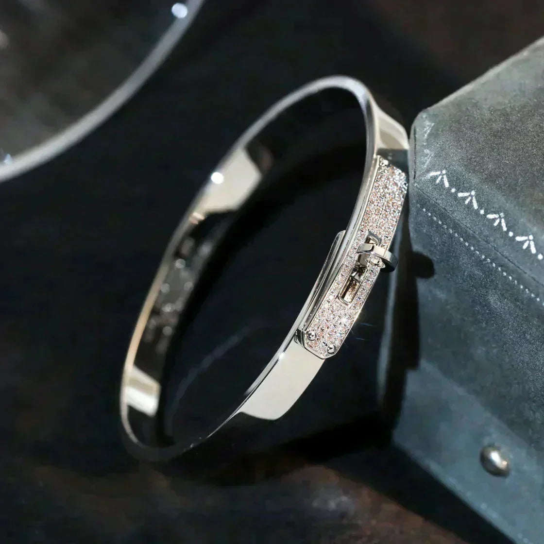 ¡®Loco¡¯KELLY SILVER DIAMOND BRACELET