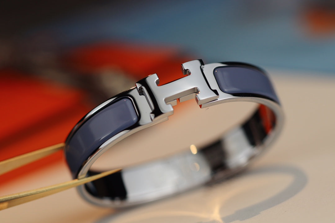 ¡®Loco¡¯H BRACELET 12MM BLUE GRAY