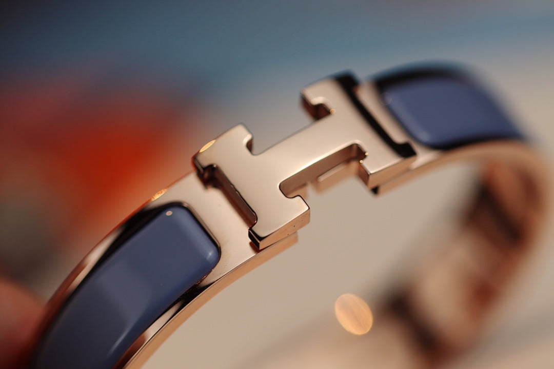 ¡®Loco¡¯H BRACELET 12MM BLUE GRAY