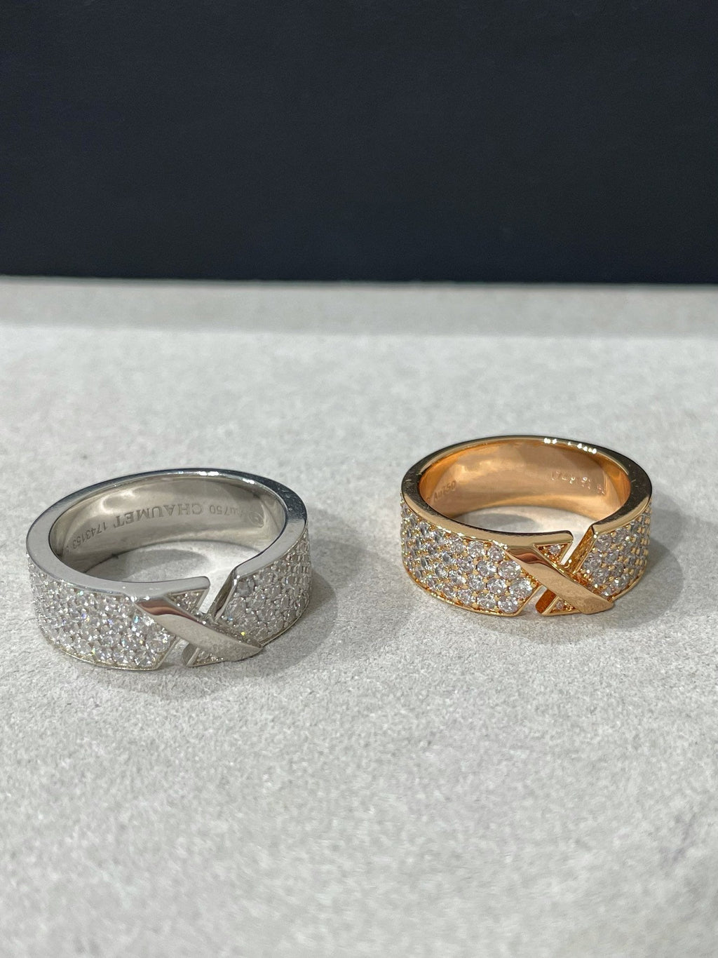 ¡®Loco¡¯LIENS EVIDENCE  DIAMOND PAVED RING