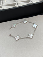 [Loco]New CLOVER WHITE PEARL MOP 5 MOTIF BRACELET COLLECTION