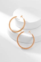 ¡®Loco¡¯CLASH HOOP EARRINGS