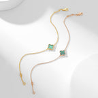 ¡®Loco¡¯CLOVER BRACELET MALACHITE 1 MOTIF
