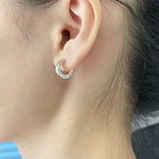 ¡®Loco¡¯LOVE DIAMOND EARRINGS