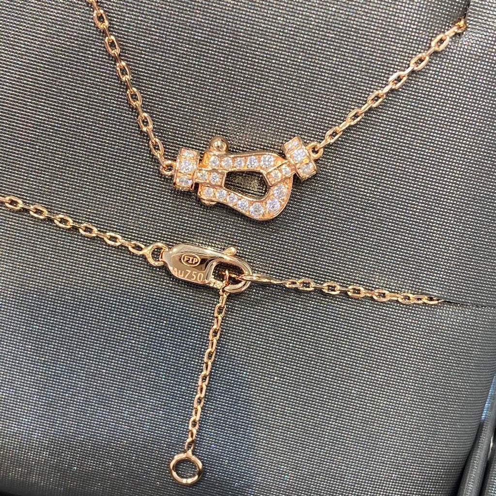 ¡®Loco¡¯FORCE 10 DIAMOND PINK GOLD NECKLACE MINI MODEL