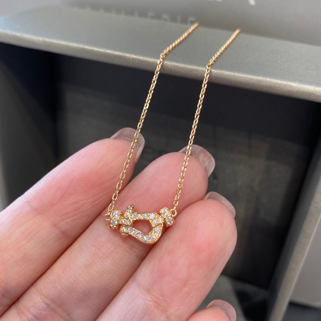 ¡®Loco¡¯FORCE 10 DIAMOND PINK GOLD NECKLACE MINI MODEL