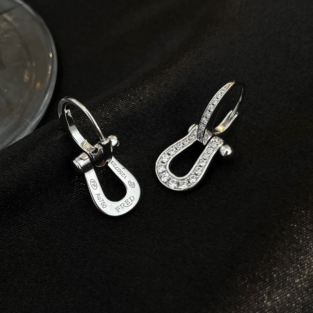 ¡®Loco¡¯FORCE 10 FULL DIAMOND DROP EARRINGS MEDIUM MODEL