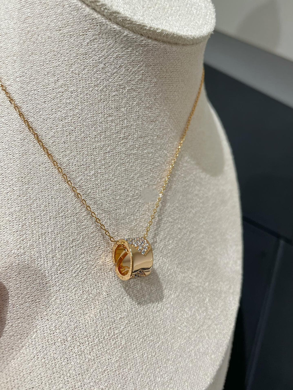 ¡®Loco¡¯LIENS EVIDENCE DIAMOND PAVED NECKLACE