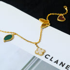 ¡®Loco¡¯LUCKY SPRING 5 MOTIF GOLD BRACELET