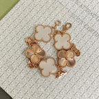[Loco]New CLOVER WHITE PEARL MOP 5 MOTIF BRACELET COLLECTION