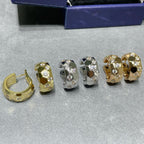 ¡®Loco¡¯BEE LOVE DIAMOND HOOP EARRINGS